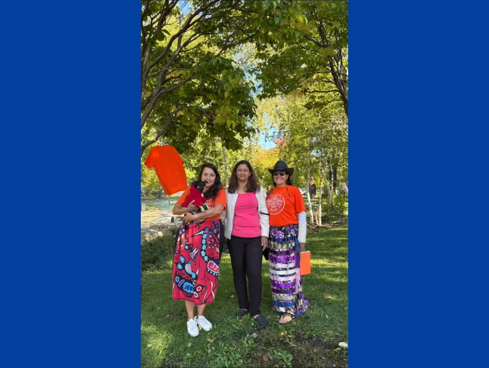 anita roy reconciliation walk st john park winnipeg