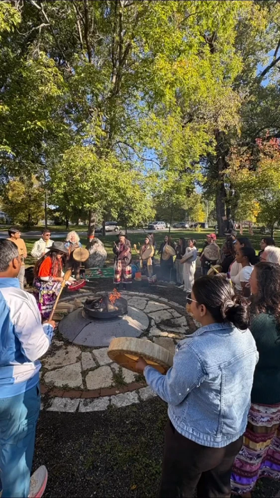 anita roy reconciliation walk st john park winnipeg
