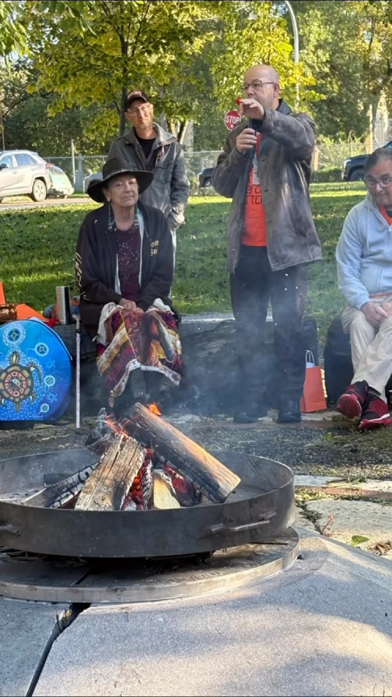 anita roy reconciliation walk st john park winnipeg